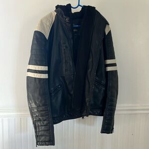 Express Men’s faux leather jacket